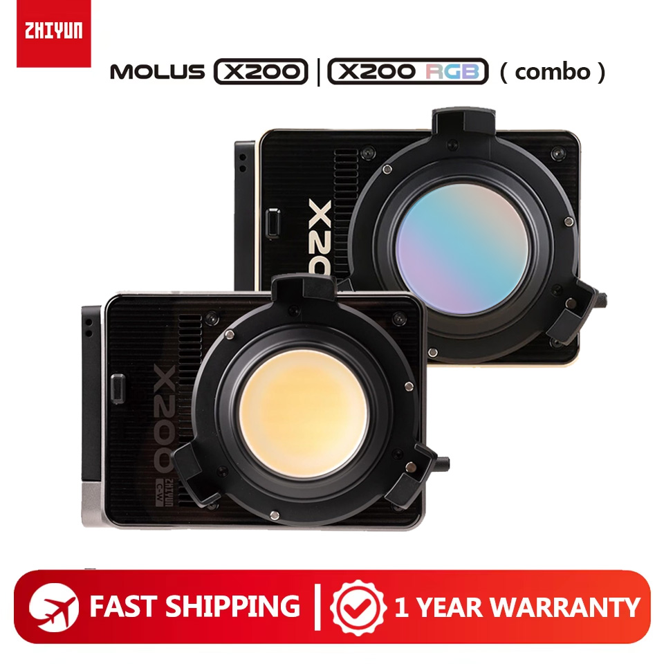X200 Photography Kit - ZHIYUN MOLUS X200 X200RGB Zestaw Combo