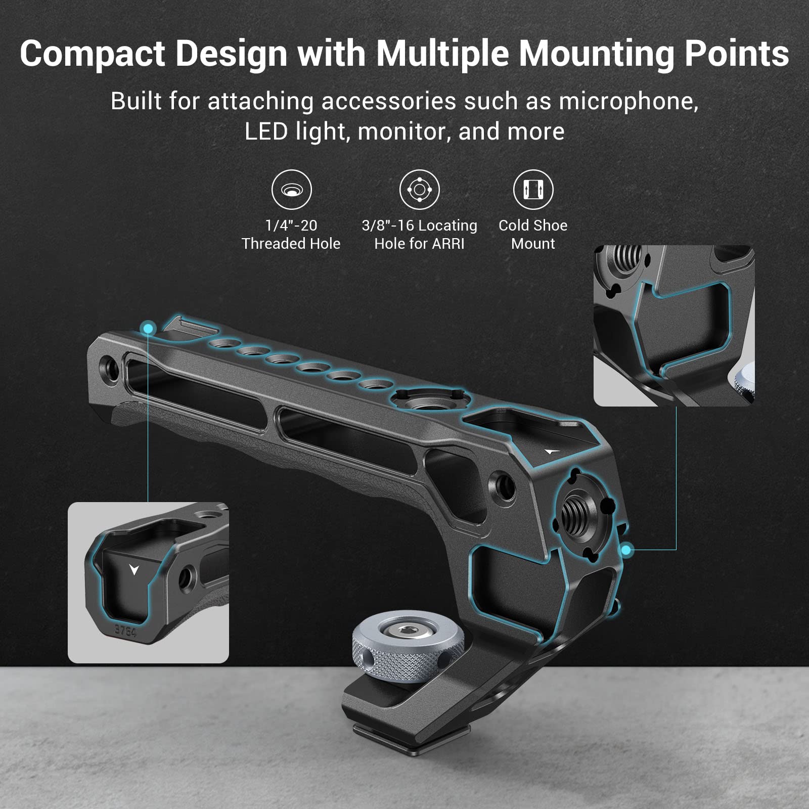 SmallRig NATO Top Handle Lite  – Camera Cage Rig recenzja i cena