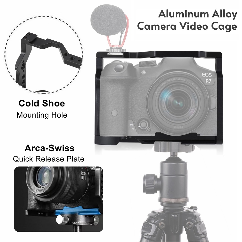 Kompatybilny z klatką aparatu  – Camera Cage Rig recenzja i cena