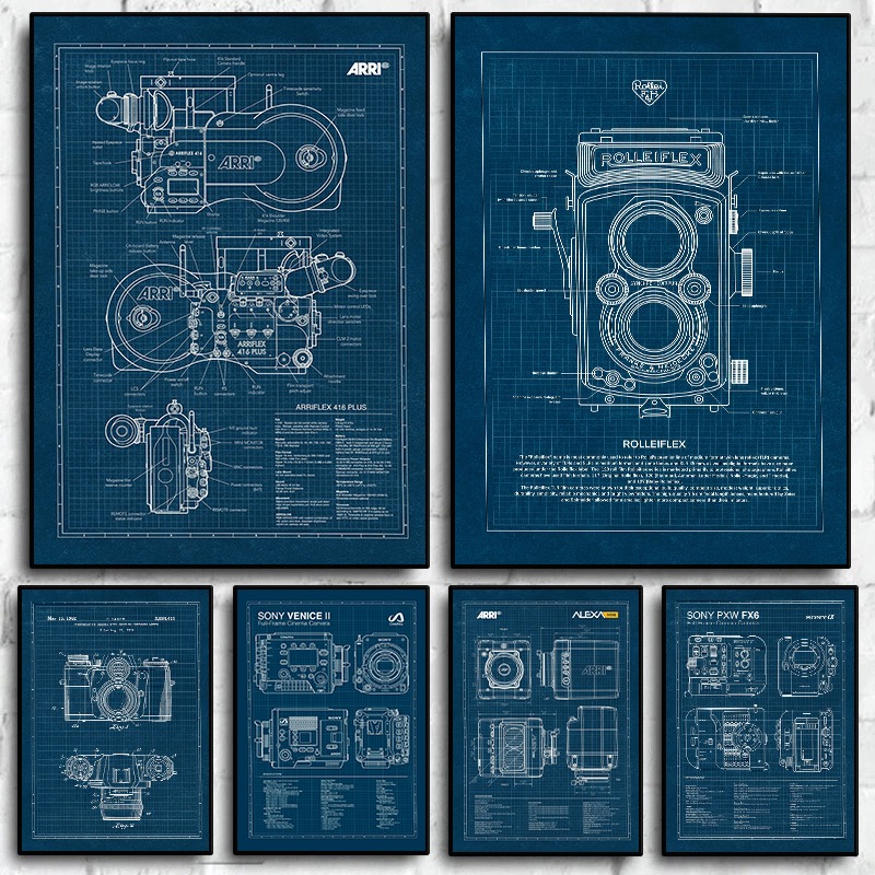 Vintage Leica Camera Blueprint – Photography Camera recenzja i cena